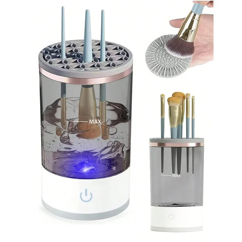 Automatic Makeup Brush Cleaner 